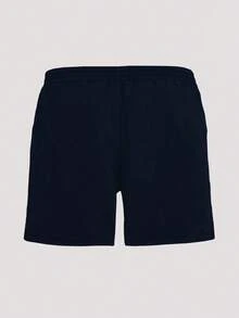 Whitmere Men's Letter Print Polyester Swim Trunks, Vacation, Drawstring, Pocket, Multicolor, Board Shorts, Casual, Comfortable, Versatile, Daily Wear, Gift For Father/ Husband - Multicolor - View 4