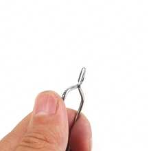 Stainless Steel Neck Feather Clip, Fly Tying Tool For Fishing Hooks - Multicolor - View 4