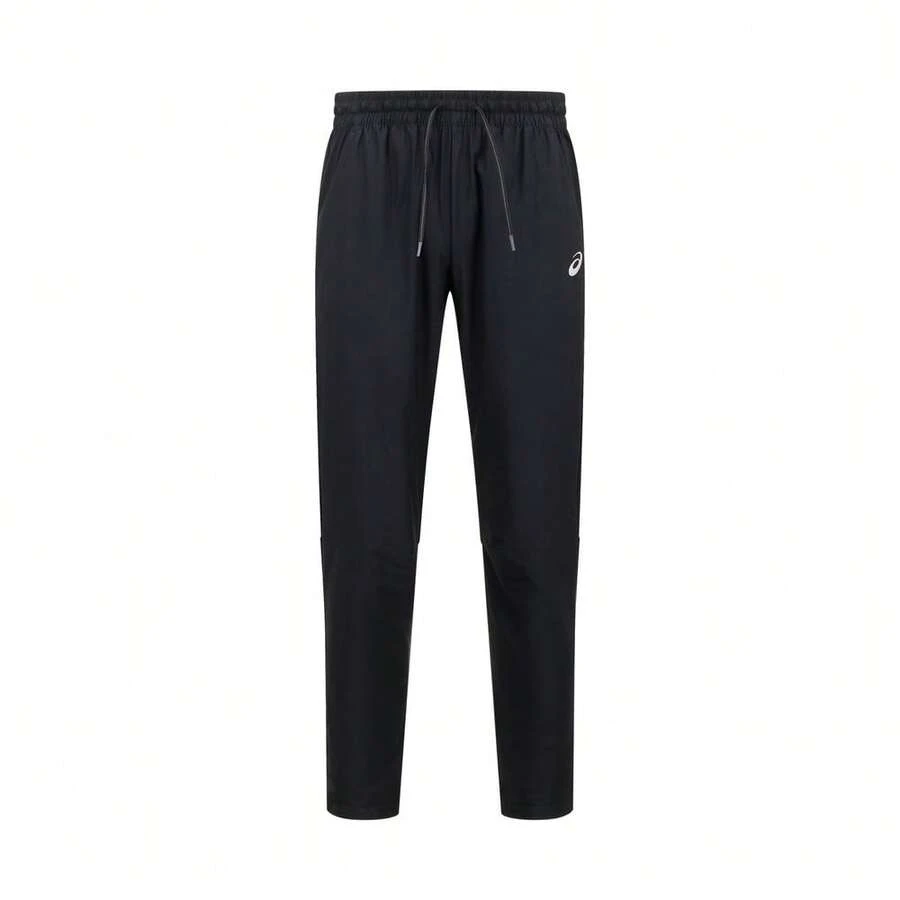 Asics Men's Reflective Running Pants, Woven Long Pants 2011D627-001 - Black - View 1