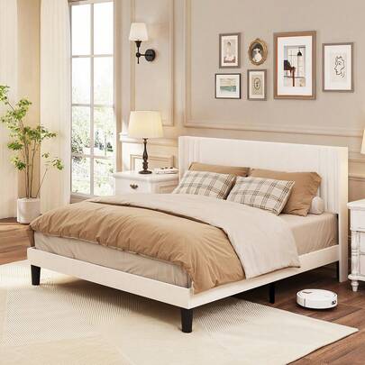 Queen Bed Frame Wit…