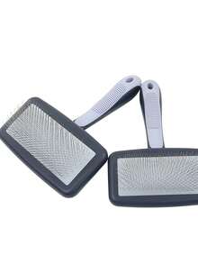 1pc Pet Grooming Set - Dog Deshedding Brush, Removes Loose Hair And Undercoat! Pet Brush, Cat Brush, Dog Dematting Brush, Pet Deshedding Tool, Cat Deshedding Brush - Purple - View 10