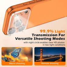 Shockproof Transparent Tempered Glass Camera Lens Protector 5 Pcs-Of Full-Covering Camera Protective Film Rear Lens Glass Compatible With Apple 17/17pro/17pro Max/16/15/14/13/12/11/Plus Anniversary Gift - 5 Pieces - View 3