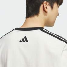 Adidas Áo thun nam tay ngắn GFX TEE2, kiểu dệt kim không cổ TKF2478 - trắng - Xem 6