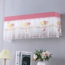 Cubierta antipolvo lavable para aire acondicionado montado en la pared, cortina a prueba de viento - Multicolor - Ver 8