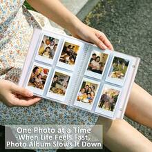 2 Pack 2x3 Inch Photo Album, 208 Photos Photo Album, Linen Hardcover Book  11 9 8 7s 25 26 40 50s 90  Z2300 Camera - Be - Xem 7