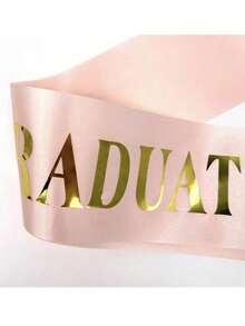 1pc Class Of 2026 Graduation Sash, "I GRADUATED" School Party/Celebration Ceremony Accessory, Photo Prop,Graduaion Gifts - Multicolor - View 6