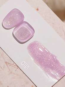 2026新款12毫升容量情人节礼物夏季梦幻美人鱼超细春季闪粉水钻云锦碎钻超细闪粉凝胶超闪亮梦幻糖果冰透明闪粉凝胶指甲油，季节星光闪粉磁性持久美白美甲 - 彩色 - 查看 20