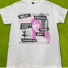 Beabadoobee Inspired Graphic Tee - Retro Aesthetic Music Shirt - Fan Art-Shirt - 90s Vintage Style Unisex Top FoMinimalist Style  Sweatshirt - 白色 8 - 查看 1