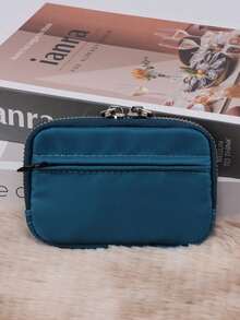 1个极简主义迷你多功能零钱包，迷你钥匙扣 - 彩色 - 查看 11