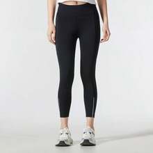 Under Armour Run Ankle Tights Women's Yoga Fitness Leggings 6003089-001 - Black - View 1