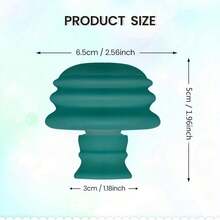 1pc V-Shaped Double Face Exerciser - Portable Green Jaw Face Neck Toning Exerciser For Women - Lift, Firm, And Tone Your Skin - Pink - View 3