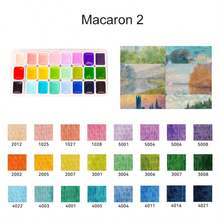 Solid Watercolor Paint Set - Portable & Lightweight, High Concentration Pigment, Starry Sky Tones - Suitable For Artists, Perfect Holiday Gift - 24 Colors Set - View 18
