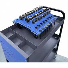 Engine Cylinder Head Component Repairing Organiser Valves Standing Tool - A - View 10