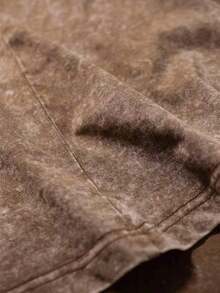 ShowME YOU TITO'S "Playful Slogan Outfit, Vintage And Fun Style Tito's Vodka Bottle Illustration T-Shirt, Leopard Print Tito's Bottle" Handmade VODKA "Outfit Women's Printed T-Shirts, Fun Printed T-Shirts, Men's Printed T-Shirts, And 100% Cotton T-Shirts Are All Designed Specifically For Young People And Fashion Enthusiasts. Very Suitable For Casual Wear And Street Style. It Is An Excellent Gift For Friends And Family. - Coffee Brown - View 5