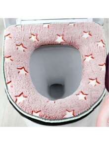 1pc Toilet Seat Cover, Thickened Toilet Seat Pad For All Seasons - Multicolor - View 11