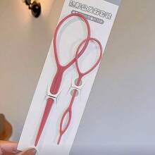 2个莲花粉色发髻器，发髻造型工具 - 藕粉色 - 查看 1