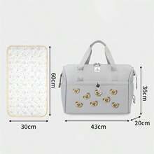Minimalist Mommy Bag New Arrival, Large Capacity Portable Handheld Shoulder Crossbody Bag With Baby Diaper Pad - Multicolor - View 4