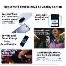 华为 Nova 14 活力版 5G 无锁版 512GB/256GB | 双 5000 万像素超清影像 | 7.15mm 超薄轻巧机身 | 鸿蒙操作系统安全防欺诈 | 66W 超级快充 | 256GB 大容量存储智能手机 - 多色 - 查看 4