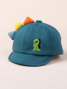 1/2pcs Toddler/Kids Cartoon Dinosaur Design Baseball Cap, Soft Brim, Suitable For All Seasons - Dinosaur - View 16