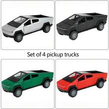 1:36 皮卡车模型，收藏车，双门模型车，惯性驱动，皮卡车装饰礼品，青少年圣诞礼物 - 彩色 - 查看 20