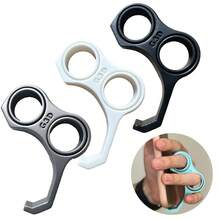 Double Finger Ring Grip Holder, Suitable For Phone Stabilizer Dual Loop Handle, Compatible With IPhone, Anti-Drop Phone Stand - Multicolor - View 4