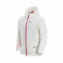Nike Men's Hoodie Long-Sleeve Jacket, White - Pearl White - View 9