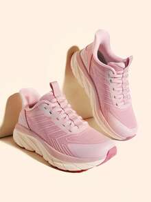 Women's Slip On Walking Shoes Running Comfortable Tennis Breathable Non Slip Athletic Gym Workout Cross Training Sneakers - Hồng - Xem 10