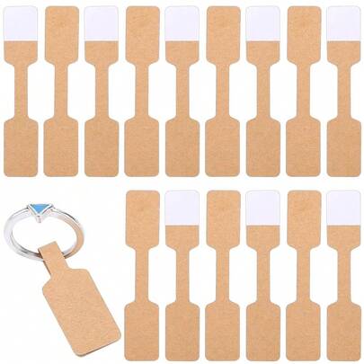 Jewelry Tags For Pricing, Blank Label Stickers Blank Tags Stickers Easy Peel Off Se- Adhesive Price Tag Labels Small Price Sticker Jewelry Tag For Bracelet,Ring,Crafts