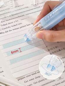 1pc 360° Rotating Double-Sided Adhesive For Scrapbooking, DIY Crafts, Back To School, Office Supplies, Handmade Diaries And Art Projects (Replaceable) - View 4