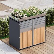 Outdoor Waste Bins - WOOD - View 6