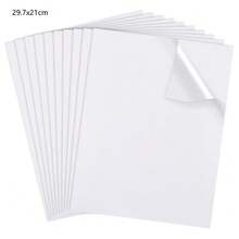 10pcs Water-Soluble Non-Woven Embroidery Backing And Top Cloth, Water-Soluble Embroidery Stabilizer - A4 - View 6