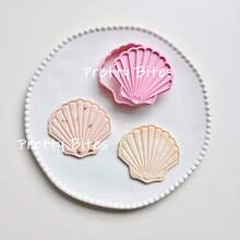 Shell Shape Cookie Cutter Animal Mermaid Fondant Frosting Shell Cookies Mold Cartoon Ocean Shell Pattern Cookie Mould Biscuit Cutters - Shell - View 5