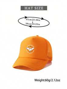 1顶时尚海绵帽，傻鹅印花成人卡车司机帽、棒球帽、钓鱼帽，趣味礼物帽，男女皆宜，春夏款 - 彩色 - 查看 5