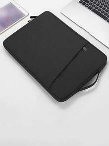 1pc Laptop Sleeve, Protective Case, Lightweight Minimalist Inner Bag For Business - View 2