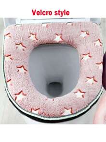 1pc Toilet Seat Cover, Thickened Toilet Seat Pad For All Seasons - Multicolor - View 16