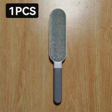 Double-Sided Pet Hair Remover, Manual Static Electricity Lint Brush, Suitable For Clothes, Sofa, Furniture, Carpets Cleaning, Reusable, Durable Polypropylene Material, No Power Needed - White - View 11