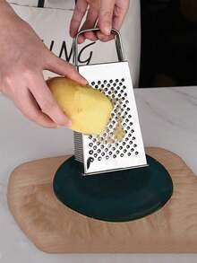 1pc, Stainless Steel Multi-Function Shredder, Easily Shred Carrots, Cucumbers, Potatoes, Garlic, Etc. Multi-Function Stainless Steel Fruit And Vegetable Peeler. Stainless Steel Knife Sharpener - Cheese Grater - Kitchen Grinder - Multi-Function Shredder - Paper Shredder - Kitchen Utensils - Stainless Steel Cookware - Cheese Grater - Grating Tool - Essential Kitchen Tool - Kitchen Accessories - Multicolor - View 9