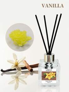 1 bouteille/50ml Diffuseur de roseau sans flamme, désodorisant pour salle de bain, parfum pour voiture, parfum d'hôtel, assainisseur d'air, convient pour la salle de bain, la chambre, le salon et autres espaces - Multicolore - Voir 13