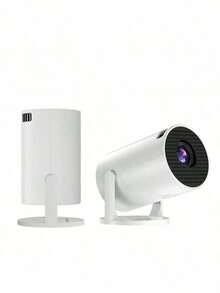 投影仪需要 5V 2A 适配器 - 建议按照图片所示步骤连接投影幕布 - 不包含适配器，仅提供数据线 - 2025 年新款旗舰安卓投影仪，内置安卓系统/4D 体验/超静音设计，适用于家庭影院、教育、办公、游戏，240° 全景投影/完美礼品之选 - 彩色 - 查看 10