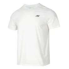 Skechers 2026新款男女通用针织短袖T恤，休闲通勤装 - 亮白色 - 查看 1