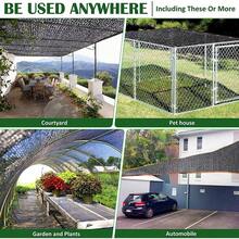 1pc 13ft UV Protection Sunshade Net, Outdoor Sunshade Canopy, Gardening Shade Net, Orchid Net, Anti-UV - Shade Net - View 3