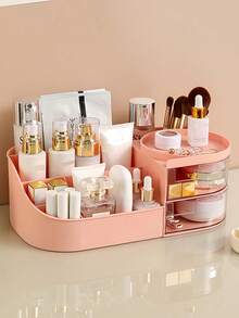 Hộp đựng đồ trang điểm để bàn nhiều màu sắc có ngăn kéo, giá đựng đồ trang điểm dung tích lớn, hộp đựng son môi, hộp đựng sản phẩm chăm sóc da, thích hợp cho kỳ nghỉ, bãi biển, phòng tắm, phòng ngủ, ngày Valentine, đám cưới, lễ Phục sinh, tháng Ramadan, trang trí nhà cửa. - Nhiều màu - Xem 16