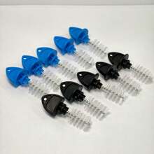 5pcs Beer Tap Cleaning Brush Set, Includes Dust-Proof & Insect-Proof Caps, Suitable For Home & Commercial Beer Dispensers, Bars & Restaurants - Blue 5pcs - View 3