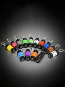 Đèn pin cầm tay sạc USB, khóa đồng, đèn pin mini, đèn cắm trại, đồ dùng ngoài trời, đèn pin nhỏ bằng hợp kim đồng LED sáng, đèn pin mini bỏ túi dễ thương, móc khóa, đèn pin nhỏ bằng nhựa đa chức năng, chống nước, quà tặng, đèn chiếu sáng ban đêm ngoài trời - Đèn pin mini - Xem 2