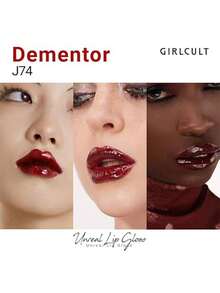 GIRLCULT Unreal High Gloss Chameleon Liquid Lipstick, J74 Dementor Oil-Based Diamond Glitter Lip Gloss, Shimmering Metallic Finish, Intense Pearl Makeup Effect, Long-Lasting Color, Holographic & Talc-Free 3.5ml/0.12fl. Oz Korean Cosmetics - J74 Dementor - View 3