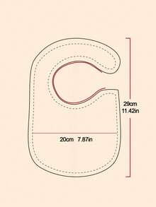 momscare 4件套婴儿围兜和帽子套装，长颈鹿图案，蓝色系列，新生儿护理帽（男女通用） - 彩色 - 查看 6