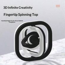1个2026新款减压玩具 - 无限旋转，3D全方位，六边形3D无限旋转减压玩具，适合青少年，生日礼物，复活节礼物，情人节礼物，新奇礼物，玩具 - 彩色 - 查看 2