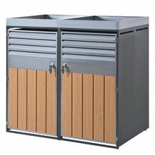 Outdoor Waste Bins - WOOD - View 10