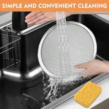 12in Aluminum Pizza Screen Non Stick Pan Round Pizza Mesh Baking Trays 2 Pack Mesh Screen With Hole Seamless Rim For Baking Home Kitchen Restaurantdjj - Silver - View 6