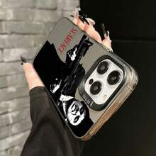 1pc Graphic Stylish Shockproof Anti-Slip Phone Case With Independent Button, Suitable For IPhone 17/Air 16/15/14 Plus/13/12/11/Pro/ProMax/X/XR/XS/XS Max/7/8 - Multicolor - View 5